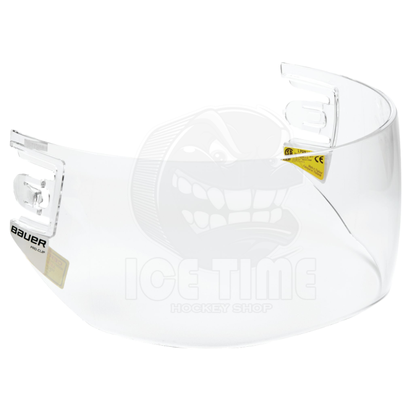 BAUER PRO-CLIP-STRAIGHT-MED-CLEAR